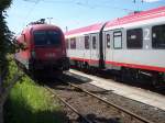 Br 1116 230  ist im Klagenfurter HBF abgestellt