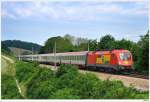 1116.065 mit dem OIC543 bei Unter-Oberndorf; 26.06.2010.