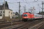 1116 107-2, erreicht mit IC 2082 Knigsee Hannover HBF am, 10.08.10