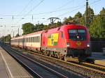 Zu meiner Freude kam die Ungarntaugliche 1116 063 mit einem Personenzug nach Lindau.
