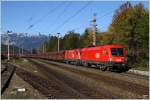 1116 246 + 079 ziehen einen Erzzug ber den Semmering.
Eichberg 22.10.2010