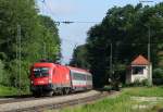 1116 014- mit dem EC 111 (Mnchen Hbf-Klagenfurt Hbf) in Aling 4.6.11