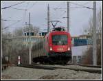 1116 174 mit dem ER 9952 am 10.2.2006 nchster der WLB Haltestelle Gutheil-Schoder-Gasse in Wien.