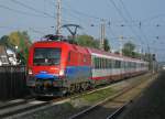 Die RCH 1116 020 verirrte sich in Vorarlberg mit dem IC 760 von Innsbruck nach Bregenz.