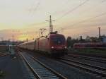 Taurus BB 1116 160-1 zieht den IC 2057 Saarbrcken - Frankfurt am 17.10.2011 nach Kaiserslautern