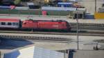 1116 040 mit OIC 869  Dommuseum Wien-Rudolf der Stifter  (Innsbruck Hbf-Wien Westbahnhof) in Brixlegg.(22.3.2012)