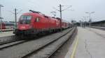 1116 264 mit REX 2622 (Wulkaprodersdorf->Wien Sdbahnhof (Ostbahn)) in Wien Sdbahnhof (Ostbahn).(6.4.2012)