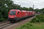 1116 139  Johann  bildete den Abschlu dieses Lokzuges am 15.07.2012 kurz vor Unter Oberndorf Richtung Wien.