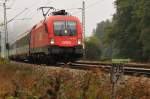 E Lok BB 1116 097 bei bersee am 22.10.12