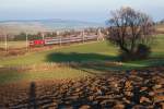 Sptherbststimmung an der Westbahn, am 25.11.2012 zwischen Neulengbach und Ollersbach.