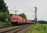 1116 161 mit dem 41819 auf dem Weg nach Salzburg, aufgenommen am 3.