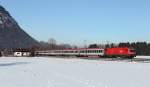 IC nach Innsbruck am 1.2.14 bei Oberaudorf