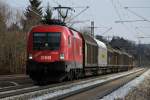 Hier kommt Norbert mit seiner 1116 040 der ÖBB.