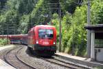 1116 173-6  Sensi  als RJ 534 am 12.Juli 2015 in der Hst. Wolfsbergkogel.