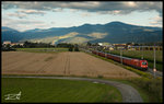 45336 aus Sopron unterwegs durchs wolkenverhangene Murtal. 11.08.2016 Zeltweg