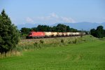 Lange Sommerabende laden dazu ein, sie bei klarem Wetter in Rann zu verbringen. Am 25. Juli 2014 erfüllte sich allerdings die Hoffnung auf interessante Güterzüge nur bedingt, der übliche gemischte Güterzug von Salzburg Gnigl nach München Nord war allerdings sichere Beute. Wenigstens war die saubere 1116.199 Zuglok.