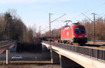 ÖBB 1116 136 am 7. Dezember 2016 in Vaterstetten.