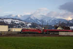 Ein Railjet in Dornbirn, 18.3.21