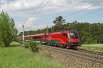 1116.242 als RJ-554 kurz vor Wr.Neustadt am 12.5.12