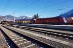 1116 234-6 am ZUgschluss von railjet 632 (Lienz - Wien Hbf) am 22.1.2016 in Lienz