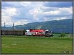 Bundesheer Taurus 1116.246 mit einem Gterzug in Richtung Zeltweg 1.6.2007   