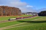 1116 153 mit RJ 662 am 26.11.2020 bei Axdorf.