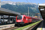 1116 225 mit dem RJX 660 (Innsbruck, 02.07.2025)