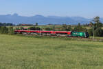 1116 248  Steiermark  an einem Railjet am 28.7.26 bei Ostermünchen.