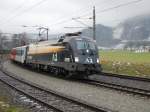 1116 280 fahrt am 30.11.2007  mit dem Rex 3910 in Micheldorf ein.