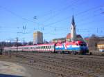 1116.041  Niederlande  f�hrt am 19.02.08 mit �BB-EC 536 in den Bahnhof Knittelfeld ein.