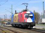 1116 056-1  Rum�nien  in Sopron.
10.04.2008.