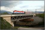 EM-Taurus 1116 108 Kroatien f�hrt mit IC 632  Lakeside Park  von Villach nach Wien S�d.
Zeltweg 9.5.2008
