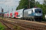 OEBB Werbelok 1116 038  Siemens  am Regionalzug 2225 nach Payerbach-Reichenau.