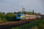 �ber 300km weiter von P.Pl�schs  Ansitzplatz  pr�sentierte sich EC 112 (manche nennen ihn immer noch  Mimara ) dem Fotografen, in der gleich untergehenden Sonne kurz vor Bensheim-Auerbach. Aufgenommen am 23.04.09, ca 19:40 mit +20).