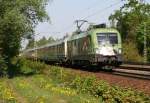 Gras Ox und L�wenzahn: 1116 264 (Euromotion) mit EC 85 am 03.05.2009 in Haar (bei M�nchen).