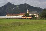 1116 036 im Juli 2008 in der N�he von Oberaudorf.