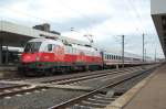 1116 087  EM-Lok Polen  am 27.6.2009 mit dem IC 2082  K�nigssee , auf Gleis 7 des Hannoveraner Hbf
