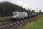 1116 038 Siemens ist mit einem Gterzug auf dem Weg von Nrnberg nach Sopron.