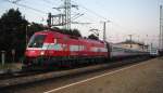 1116 005-8 EM �sterreich am Abend des 20.08.2009 in Wien H�tteldorf vor OIC.