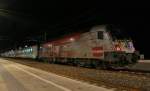 Auf dem Weg von Linz nach Kirchdorf legte  der R3981 geschoben von der 1116 246 am  23.11.2009 einen Halt in der neu gebauten  Haltestelle Nussbach ein.