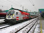 Die Bundesheer Lok bespannte heute das Zugpaar 1219/1218  Ski-Express Montafon .