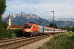 1116 250 mit OEC 747 am 10.07.10 bei Niederaudorf.