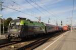 City Airport Train 1116 142 mit OIC 751 nach Graz Hauptbahnhof.