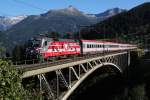 1116 138 mit OIC 591 am 08.09.2012 auf der Angertalbrcke.