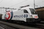 Gestern am 26.10.2012 kam die neue Werbe-Lok nach Buchs SG und spter fuhr sie mit dem Gterzug 45715 nach Hall im Tirol.( Buchs SG )