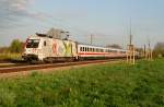 1116 130 (Frontrunner) mit IC 2095 vor Haspelmoor (26.04.2013)
