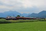 1116 250 mit dem RJ 564 auf dem Weg nach Bregenz, aufgenommen am 3.