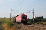 �BB 1116.016  RailCargoGroup  mit einem G�terzug in Haiding am 25.7.2013