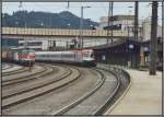 1116 200 durchfhrt mit dem OEC 662  WorldVision - Kinderpatenschaft  von Wien Westbahnhof ber Salzburg und Innsbruck nach Feldkirch, den Bahnhof Kufstein.