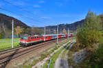 1142 634 mit einem Regio am 31.10.2019 bei Wernstein am Inn.